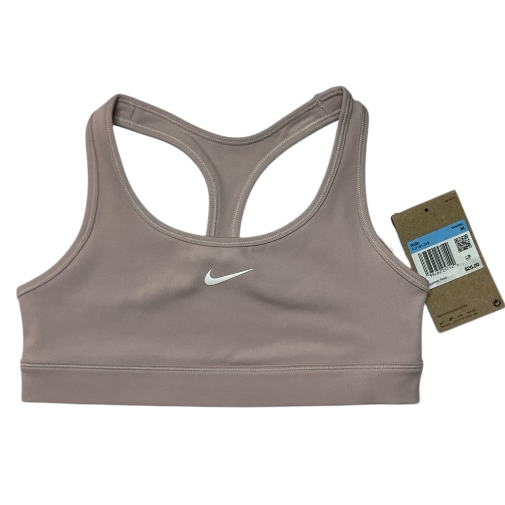 Nike Kids Sports Bra in Light Pink